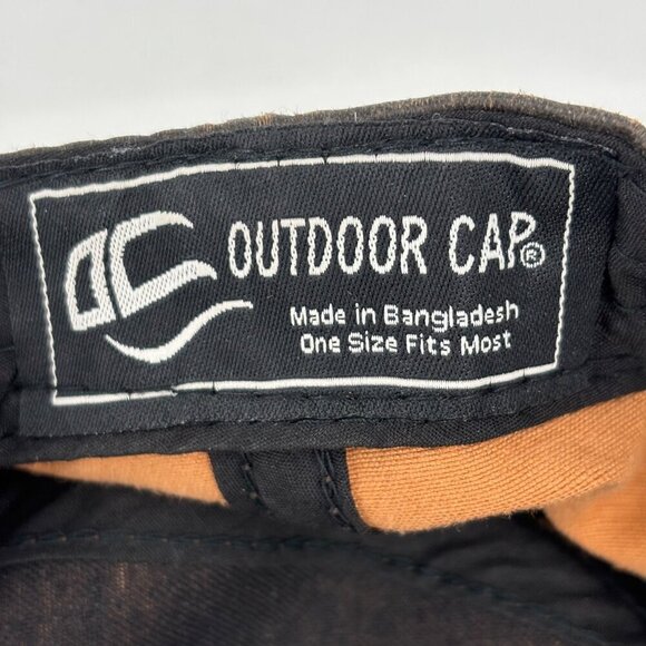 Chevrolet Snap Back Baseball Cap Brown Adult One Size Embroidered Chevy Logo Hat - Picture 6 of 7